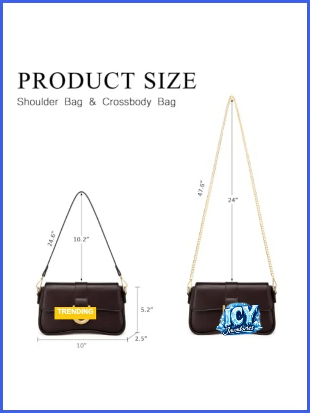 Vegan Leather Hobo Shoulder Bag Small Retro Purse Adjustable Strap
